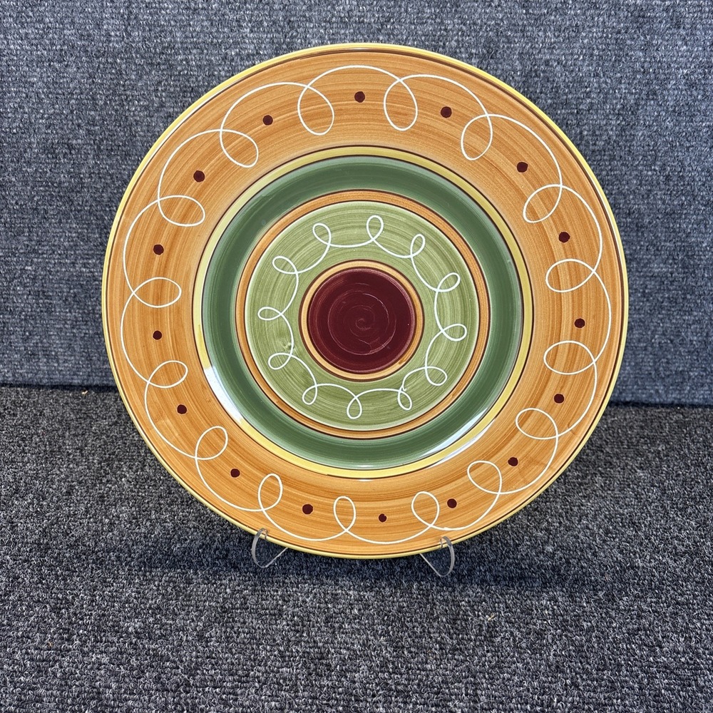 Pier 1 Etrusco Earthenware Italy 11" Dinner Plate